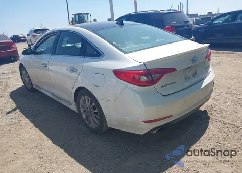 2015 Hyundai Sonata Limited from USA, damaged, VIN 5NPE34AF7FH026551